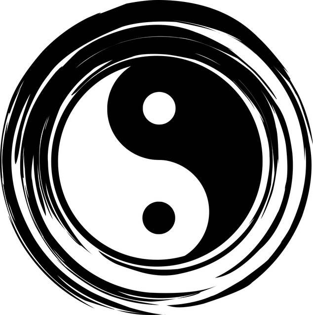 Yin Yang symbol representing harmony and balance